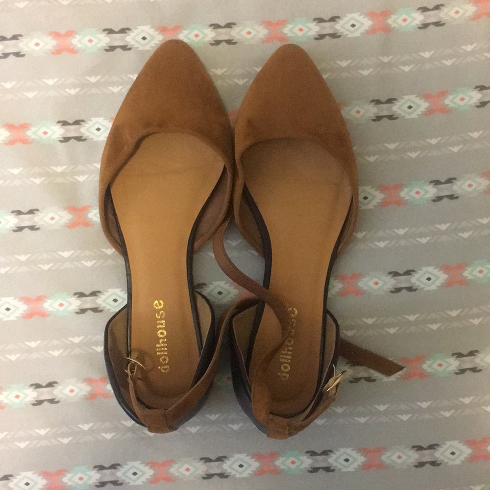 Tan sandals